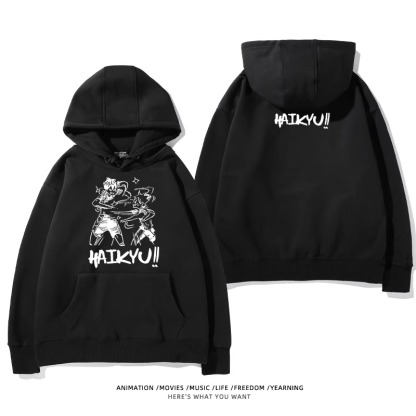 排球少年新款 親子情侶男女款連帽衛衣-ZUIHANG SHOP