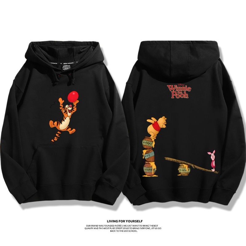 小熊維尼新款 親子情侶男女款連帽衛衣-ZUIHANG SHOP