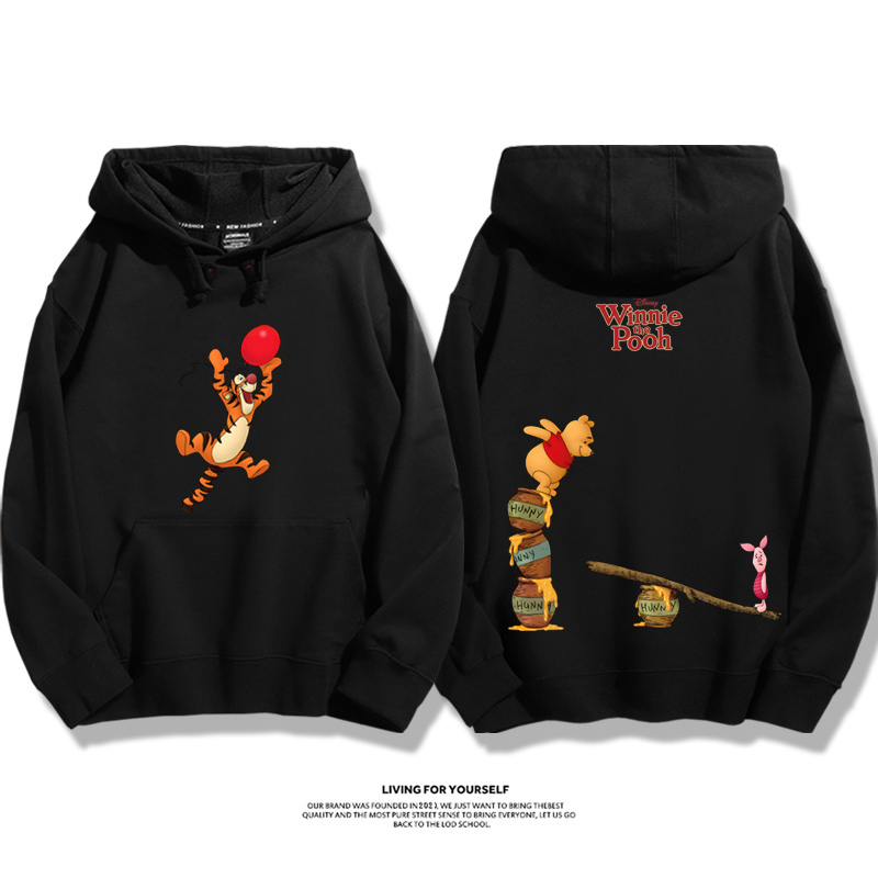 小熊維尼新款 親子情侶男女款連帽衛衣-ZUIHANG SHOP