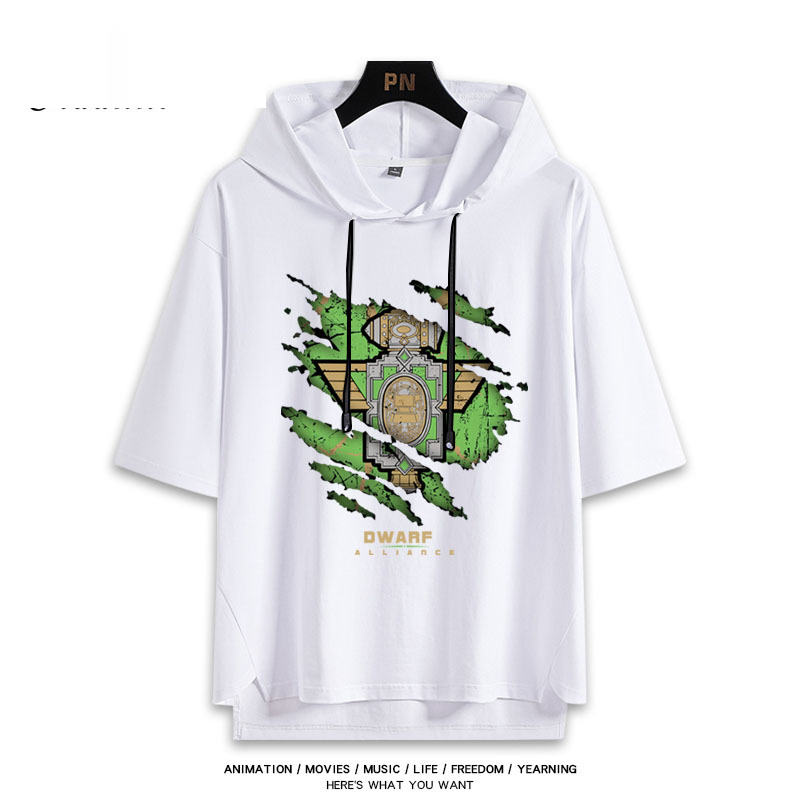 World of Warcraft 魔獸世界 連帽短袖T恤-ZUIHANG SHOP