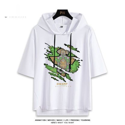 World of Warcraft 魔獸世界 連帽短袖T恤-ZUIHANG SHOP