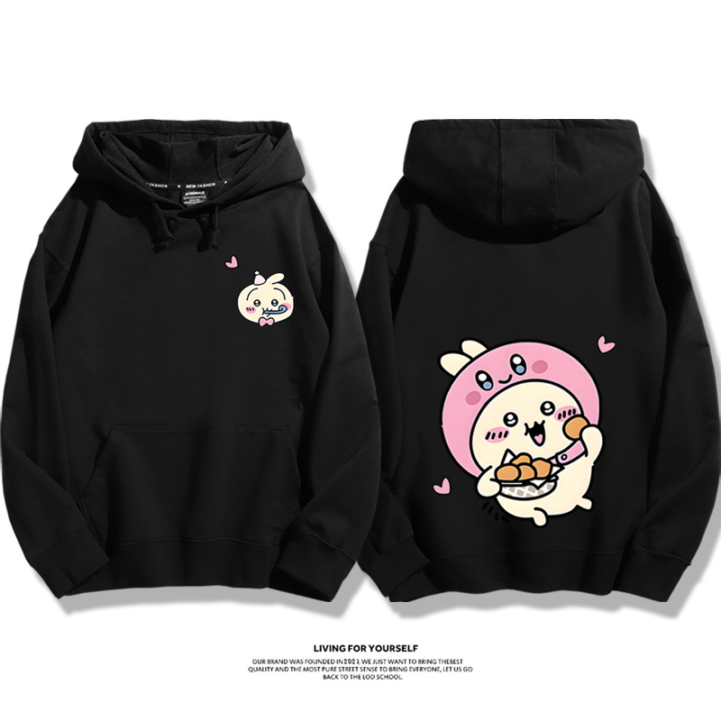 Chiikawa新款 親子情侶男女款連帽衛衣