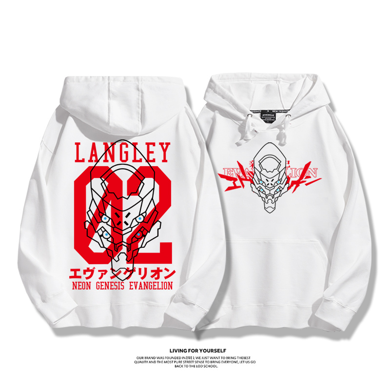 新世紀福音戰士新款 親子情侶男女款連帽衛衣-ZUIHANG SHOP