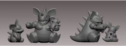 【預購】玩得Wonder studio 尼多後進化組