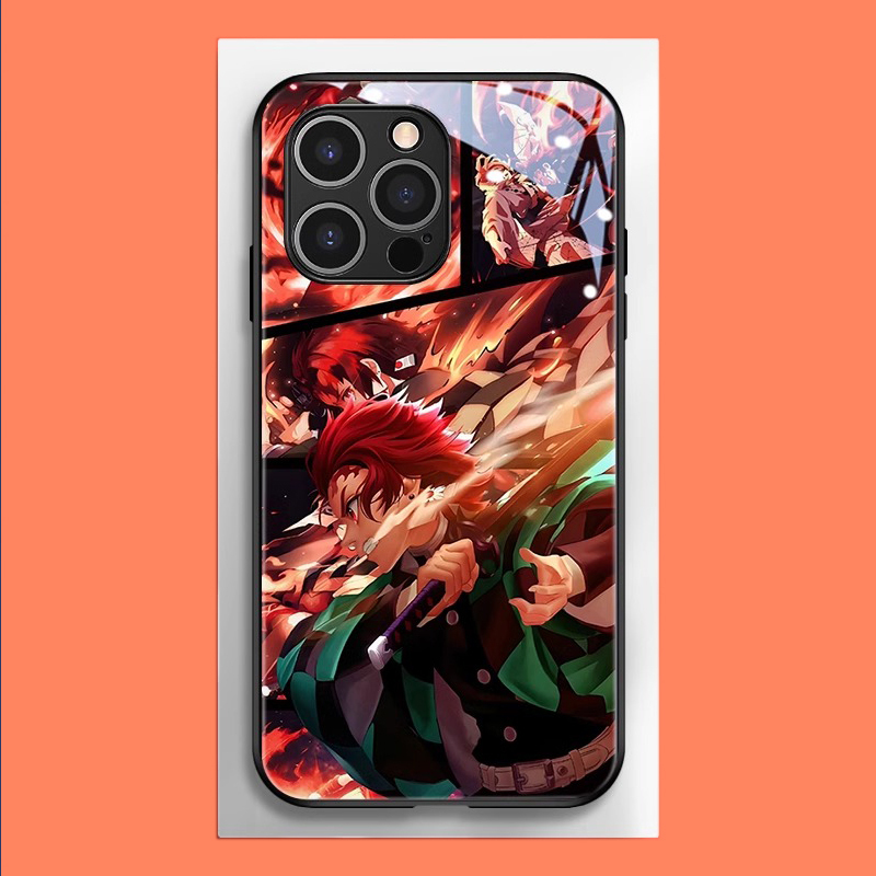 鬼滅之刃新款高清全包防摔玻璃殼-ZUIHANG SHOP