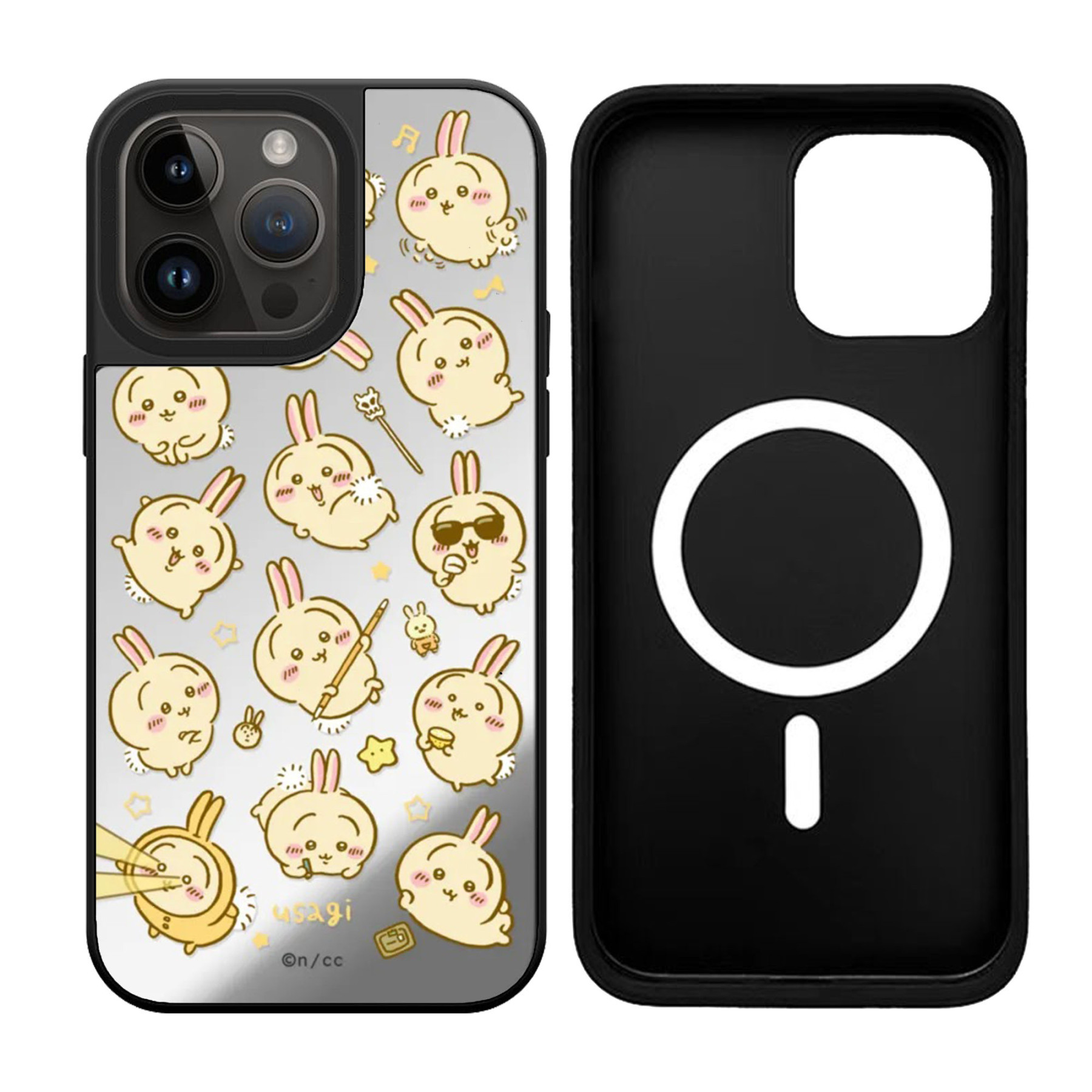 Chiikawa MagSafe 兼容鏡面強韌防摔手機殼