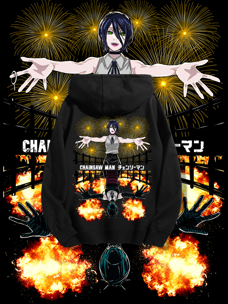 鏈鋸人 2025秋冬新款 親子情侶男女連帽衛衣-ZUIHANG SHOP