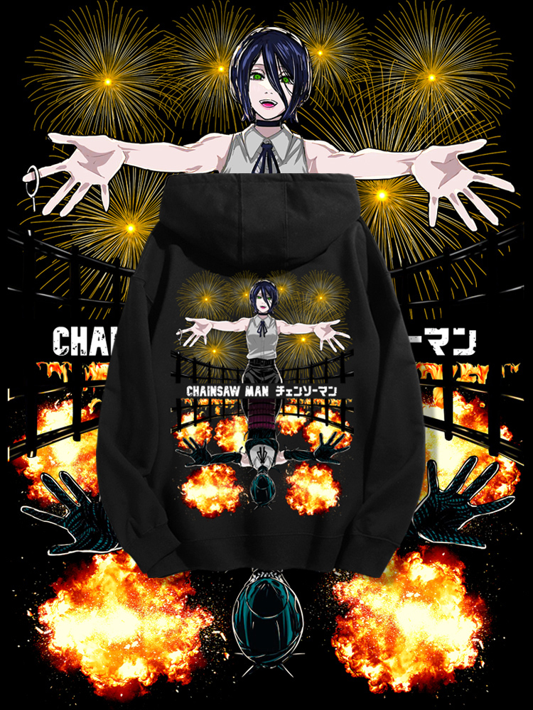 鏈鋸人 2025秋冬新款 親子情侶男女連帽衛衣-ZUIHANG SHOP