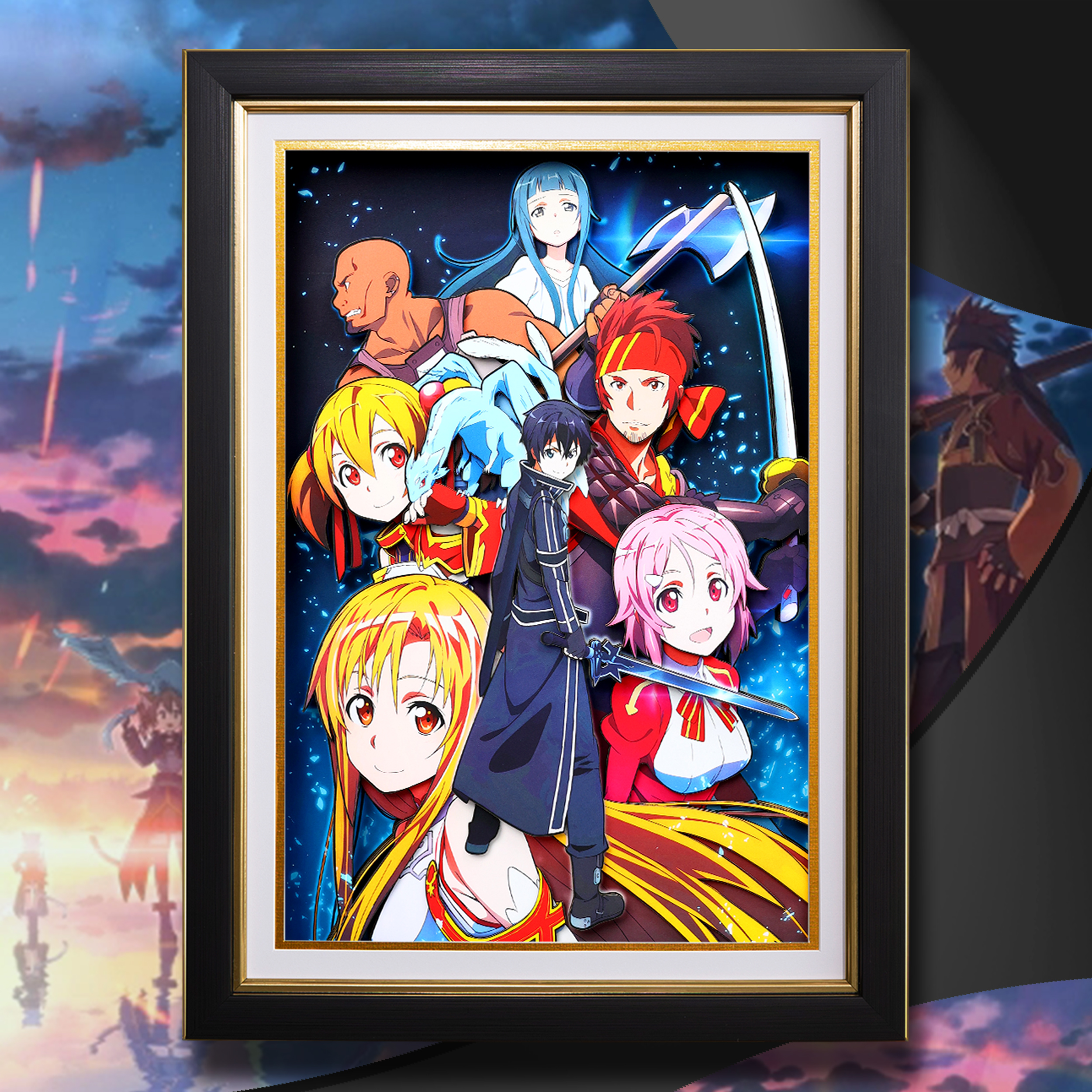 刀劍神域 3D立體畫-ZUIHANG SHOP