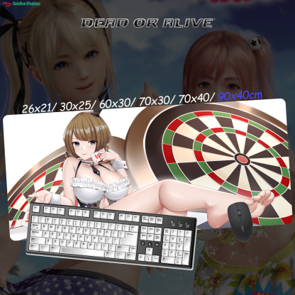 生死格鬥系列 超大鎖邊主題桌墊 布質滑鼠墊