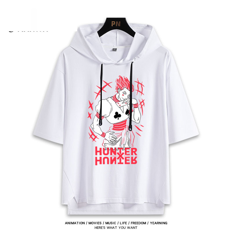 全職獵人 西索 連帽短袖T恤-ZUIHANG SHOP