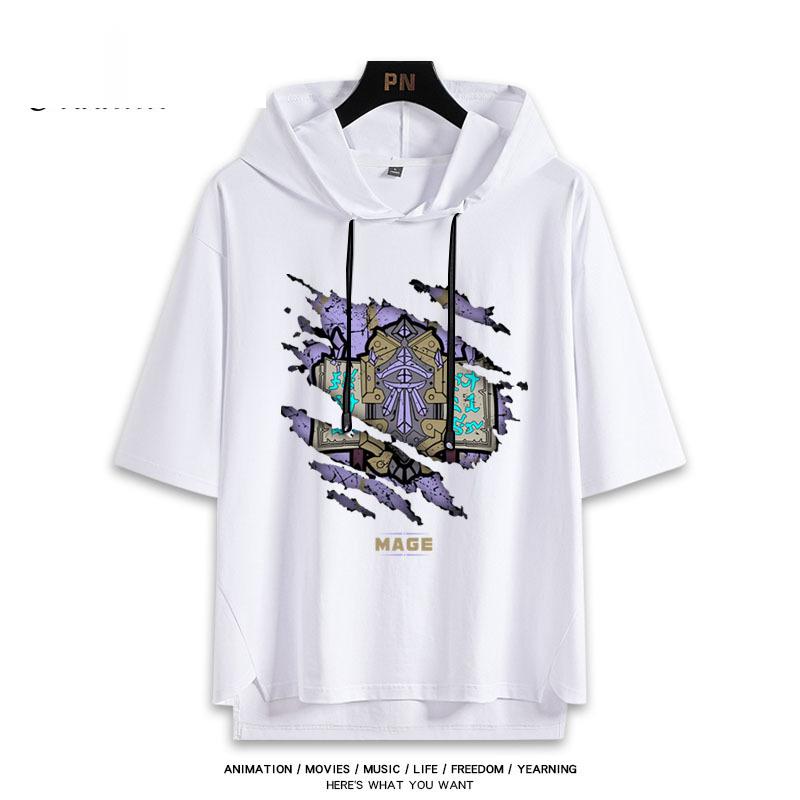 World of Warcraft 魔獸世界 連帽短袖T恤-ZUIHANG SHOP