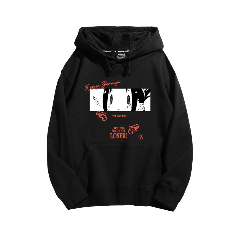 輝夜大小姐想讓我告白新款 親子情侶男女款連帽衛衣-ZUIHANG SHOP