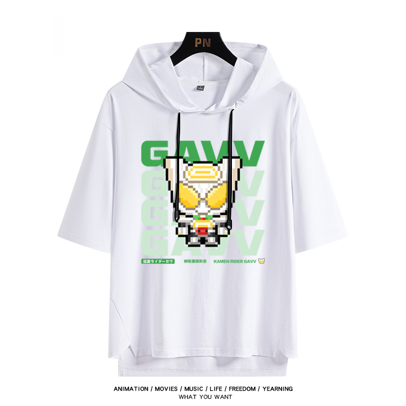 假面動漫騎士 連帽短袖T恤-ZUIHANG SHOP