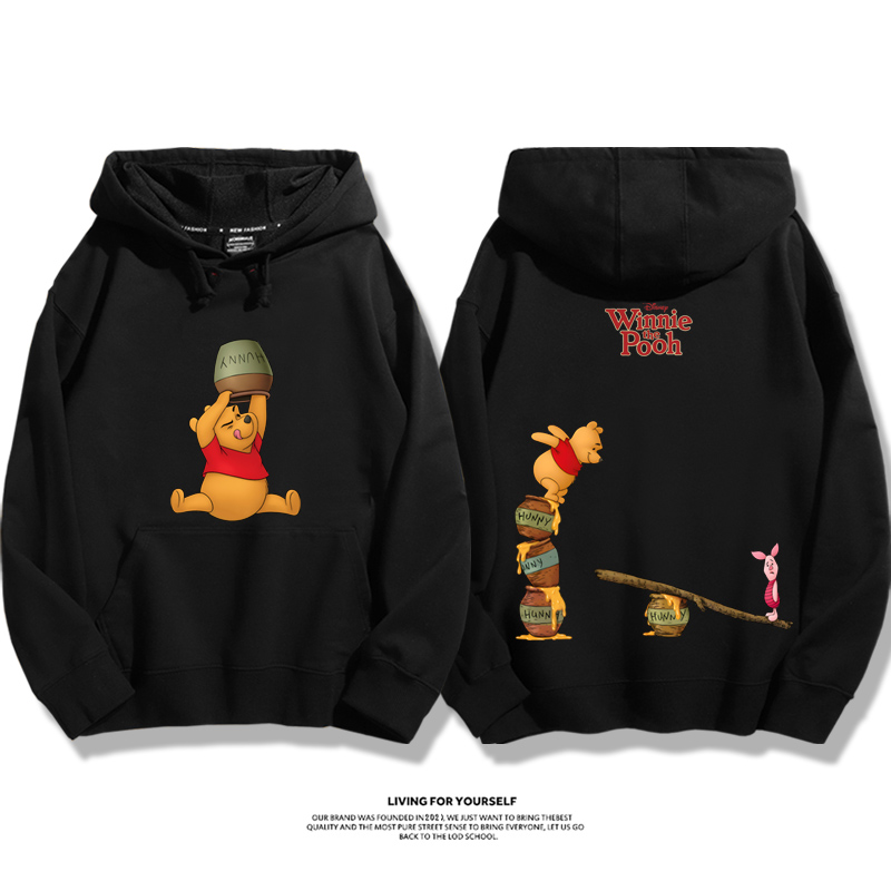 小熊維尼新款 親子情侶男女款連帽衛衣-ZUIHANG SHOP