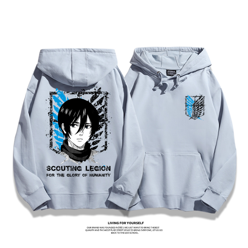 進擊的巨人 2025秋冬新款 親子情侶男女連帽衛衣-ZUIHANG SHOP