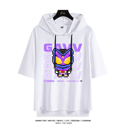 假面動漫騎士 連帽短袖T恤-ZUIHANG SHOP