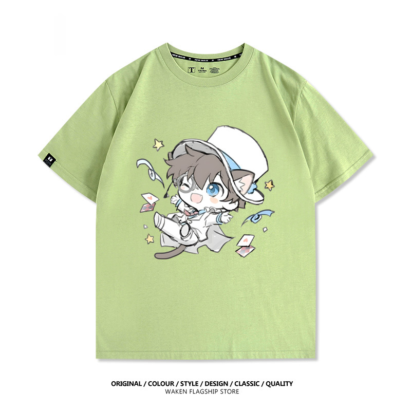 怪盜基德 2025親子情侶男女同款 印花短袖T恤