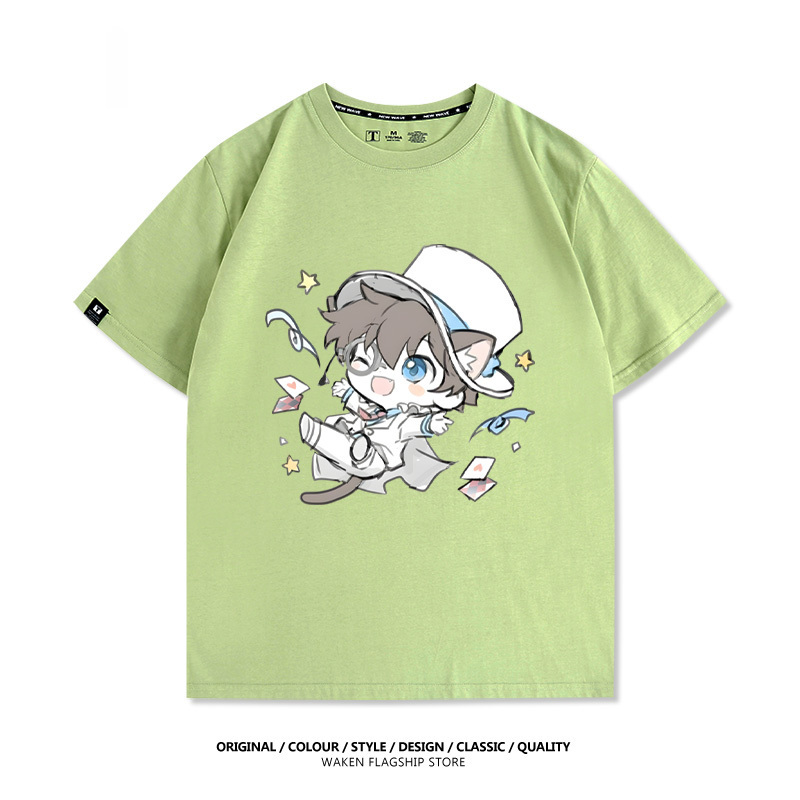 怪盜基德 2025親子情侶男女同款 印花短袖T恤