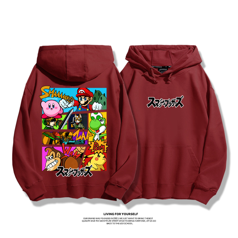 動漫明星大亂鬥新款 親子情侶男女款連帽衛衣-ZUIHANG SHOP