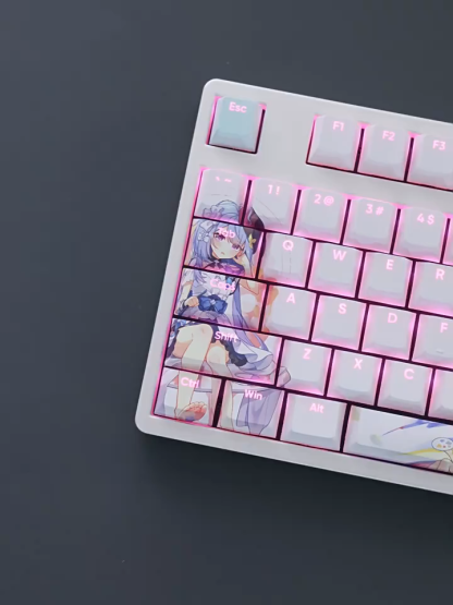 格蕾修透光RGB108鍵標準配列衛星軸鍵帽