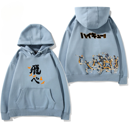 排球少年新款 親子情侶男女款連帽衛衣-ZUIHANG SHOP