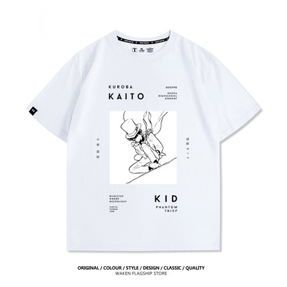 怪盜基德 2025親子情侶男女同款 印花短袖T恤