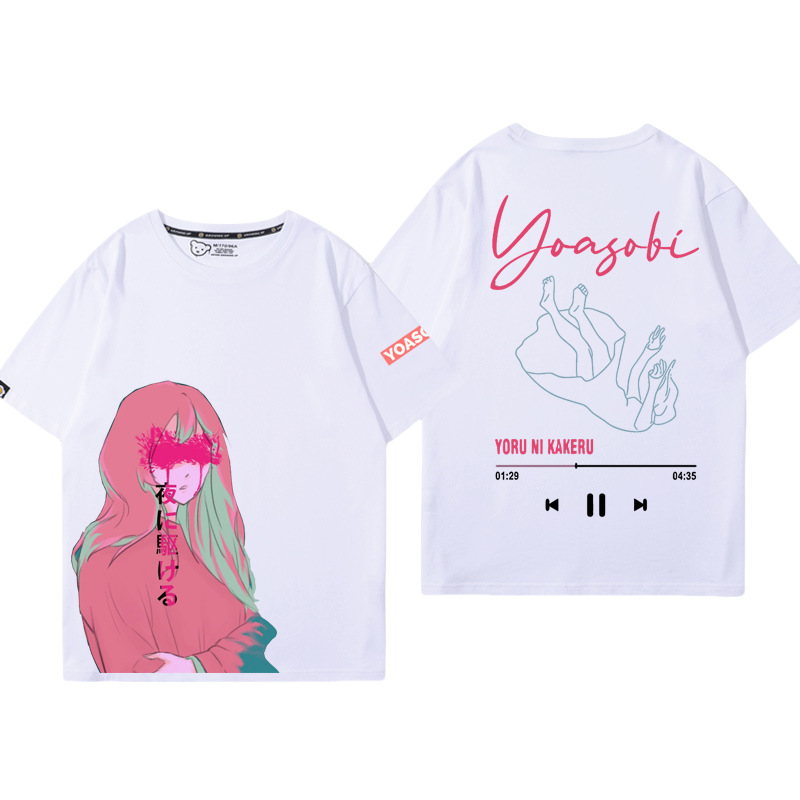 YOASOBI系列 印花短袖T恤-ZUIHANG SHOP
