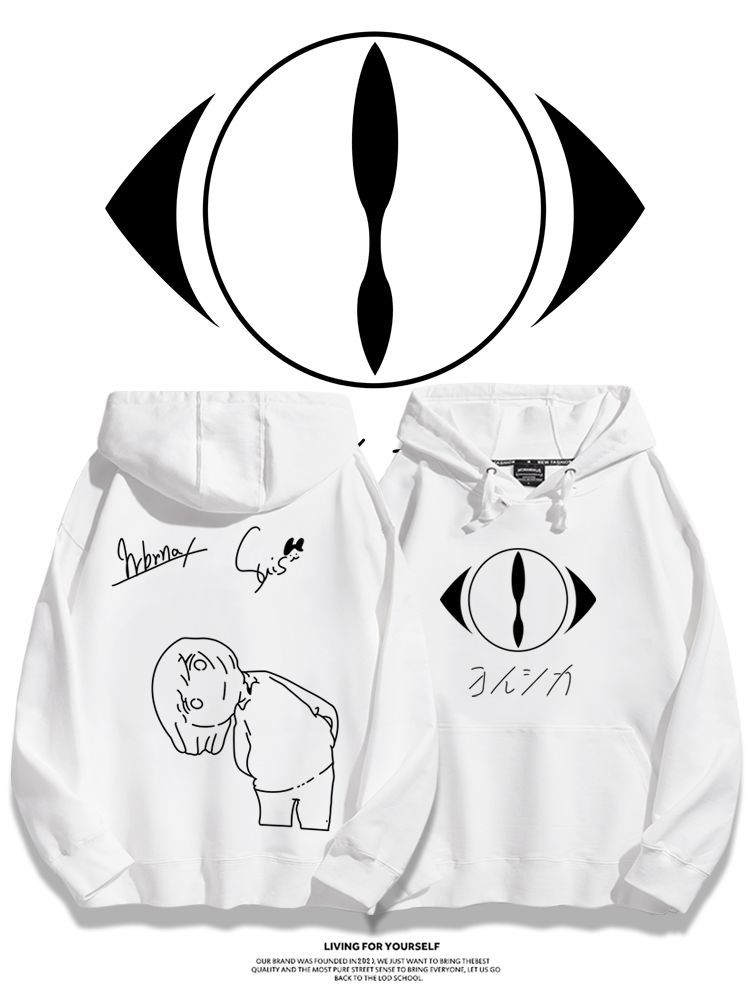 夜鹿yorushika新款 親子情侶男女款連帽衛衣-ZUIHANG SHOP