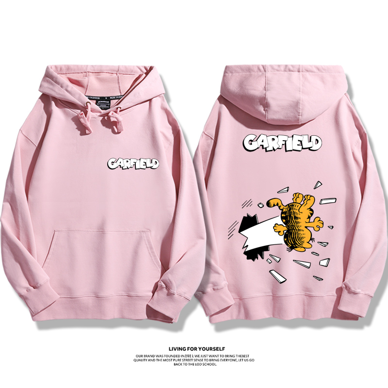 加菲貓新款 親子情侶男女款連帽衛衣-ZUIHANG SHOP