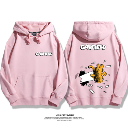 加菲貓新款 親子情侶男女款連帽衛衣-ZUIHANG SHOP
