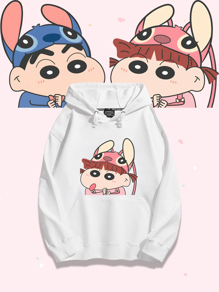 蠟筆小新新款 親子情侶男女款連帽衛衣-ZUIHANG SHOP