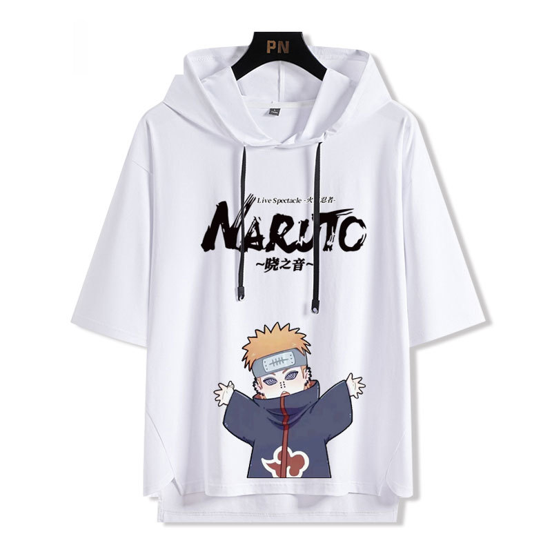 火影忍者 連帽短袖T恤