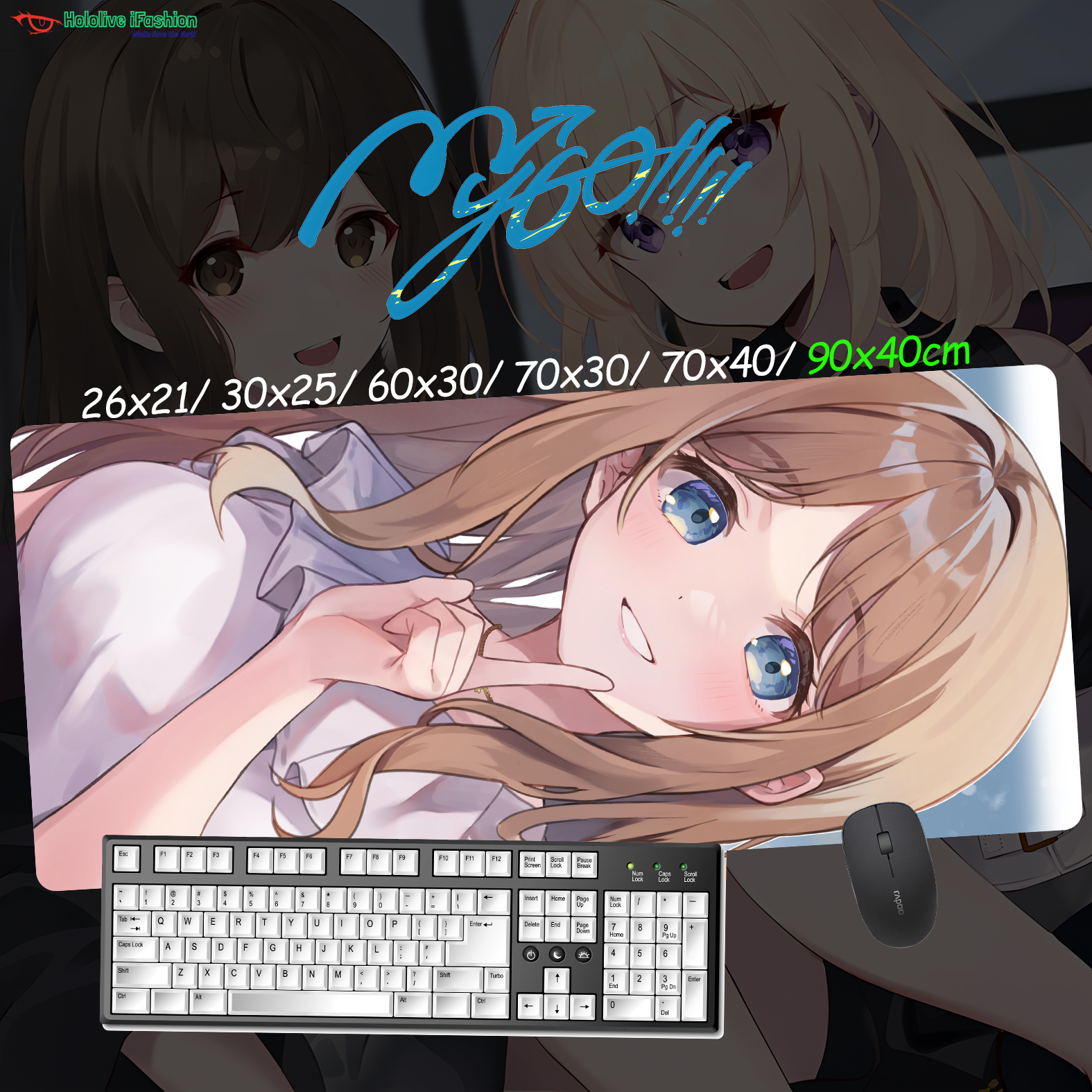 BanG Dream! It's MyGO!!!!! 超大鎖邊主題桌墊 布質滑鼠墊