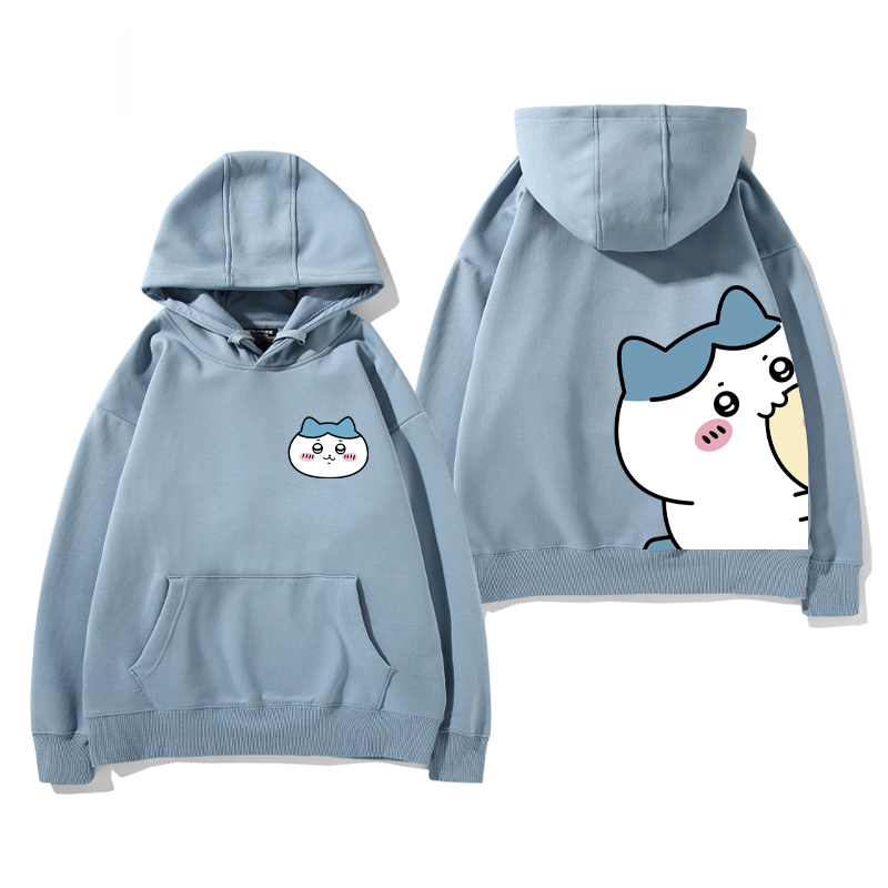 chiikawa 2025秋冬新款親子情侶裝連帽衛衣