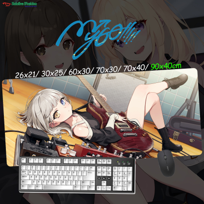 BanG Dream! It's MyGO!!!!! 超大鎖邊主題桌墊 布質滑鼠墊