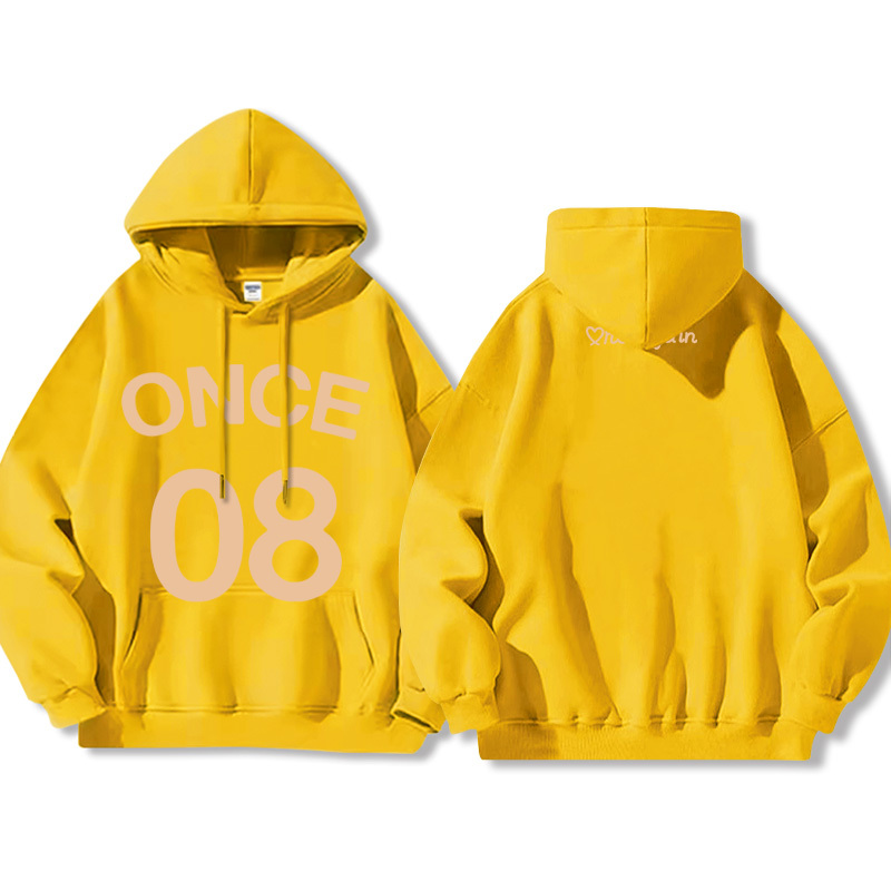 TWICE同款 寬鬆百搭 秋冬款 寬鬆連帽衛衣-ZUIHANG SHOP