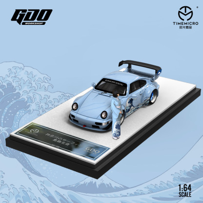 TMxGDO 1:64 RWB964 神奈川衝浪裏 仿真合金汽車模型