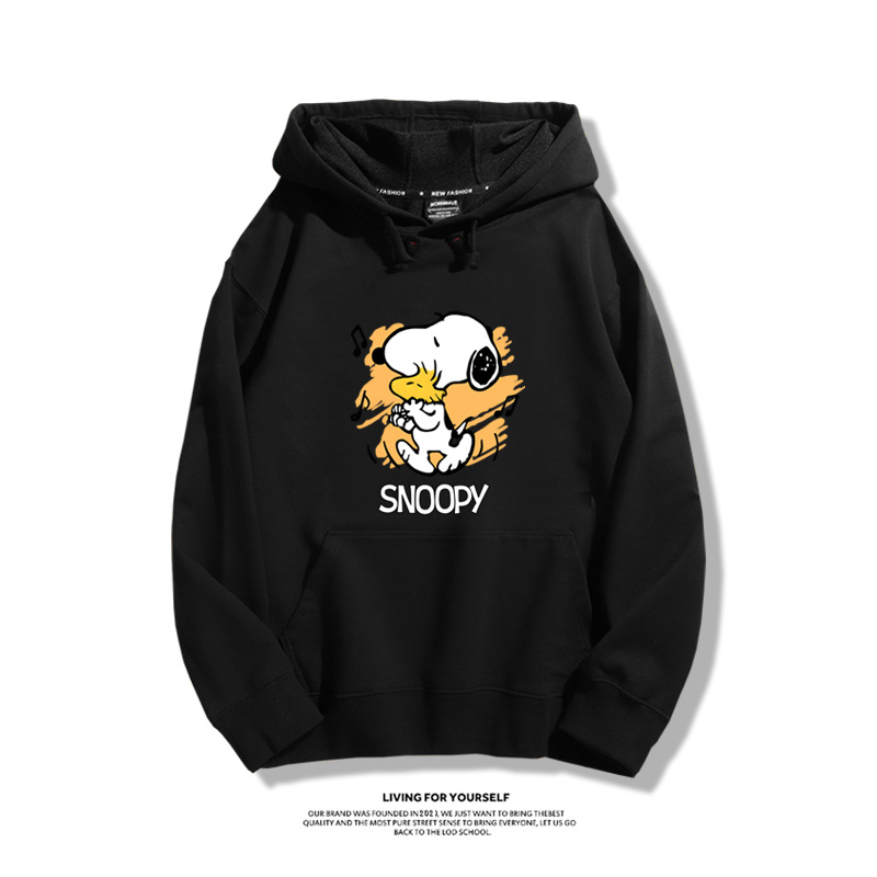 史努比 秋冬新款 親子情侶男女連帽衛衣