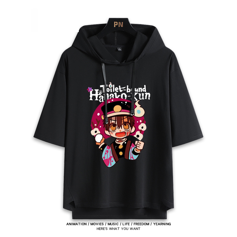 地縛少年花子君  連帽短袖T恤-ZUIHANG SHOP