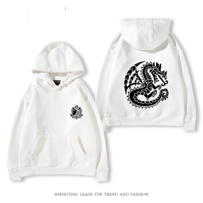 Monster Hunter Rise魔物獵人新款 親子情侶男女款連帽衛衣-ZUIHANG SHOP