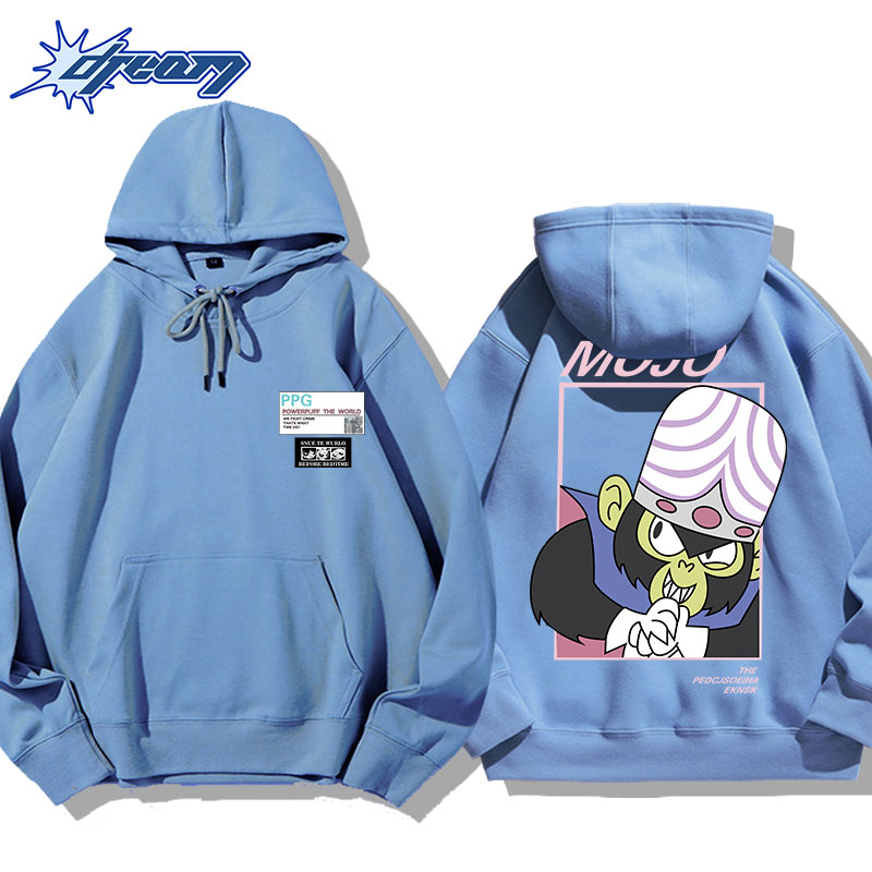 飛天小女警新款 親子情侶男女款連帽衛衣-ZUIHANG SHOP