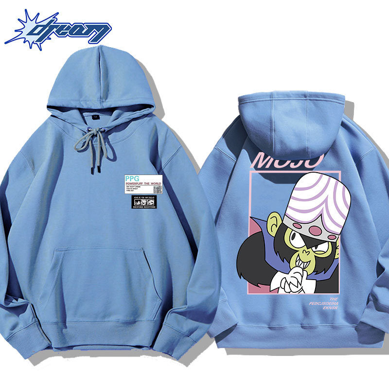 飛天小女警新款 親子情侶男女款連帽衛衣-ZUIHANG SHOP