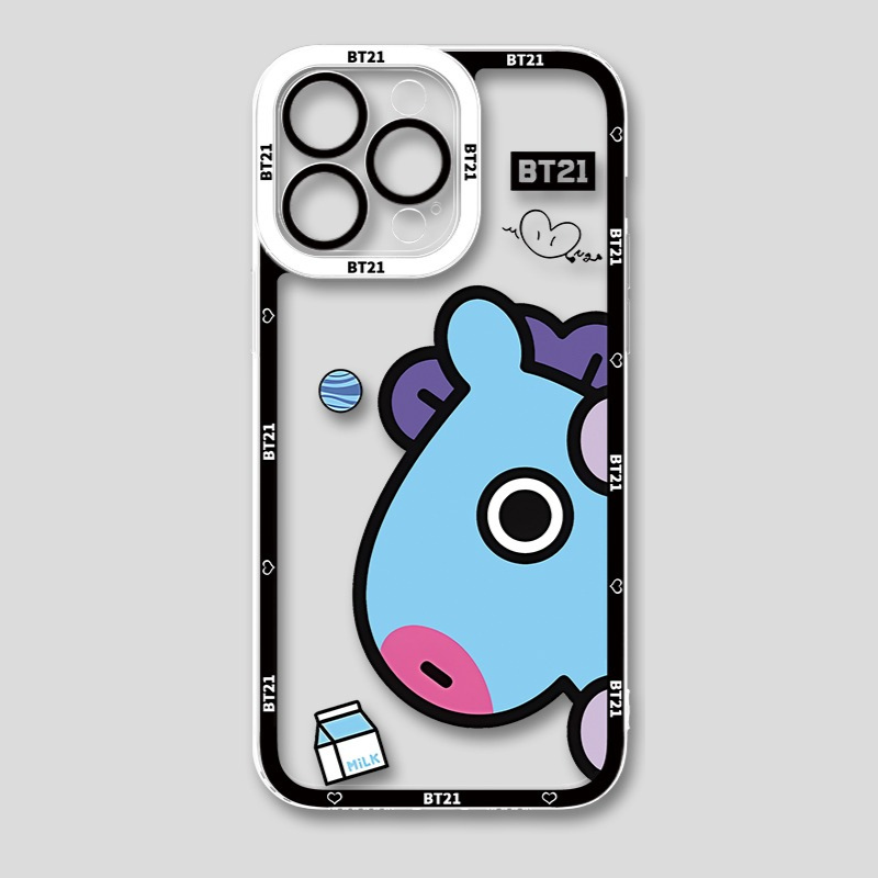 BTS防彈少年團天使眼透明防摔軟殼