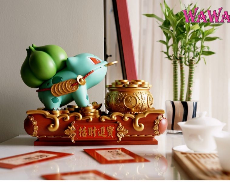 【預購】wawa-studio 招財金蟾妙蛙種子