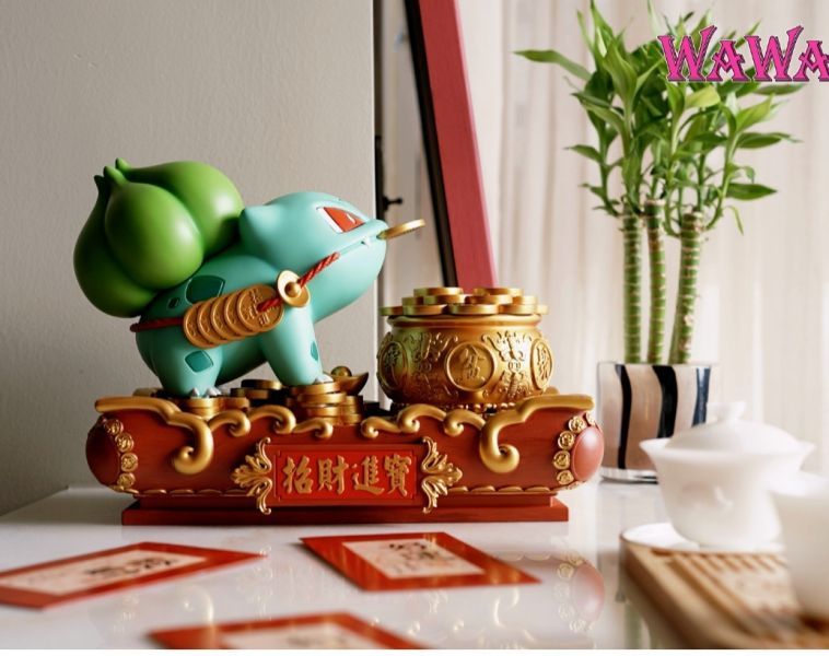 【預購】wawa-studio 招財金蟾妙蛙種子