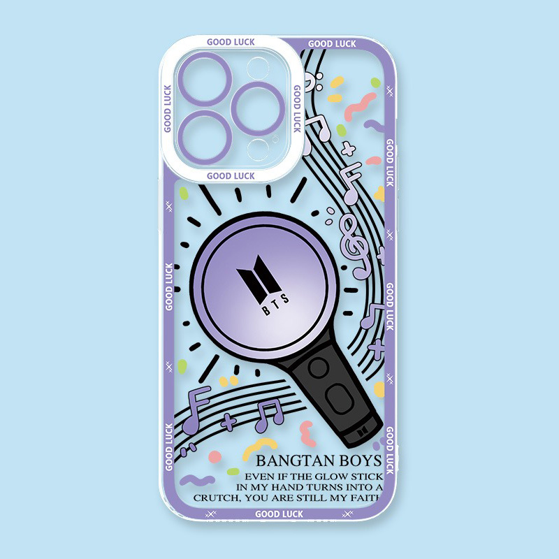 明星應援棒天使眼透明防摔軟殼-ZUIHANG SHOP