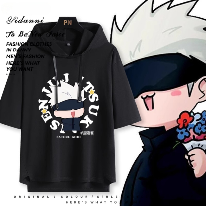 咒術迴戰  連帽短袖T恤-ZUIHANG SHOP