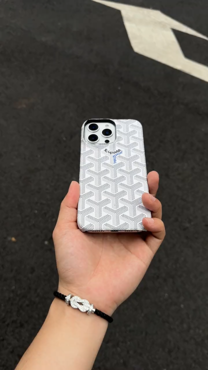 高雅德皮質半包手機殼