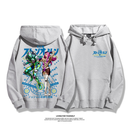 JoJo的奇妙冒險新款 親子情侶男女款連帽衛衣-ZUIHANG SHOP